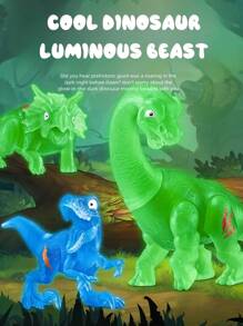 ZURU Caixa surpresa mini ovos arqueológicos luminosos Smashers Nano Jurassic - 6 designs aleatórios de dinossauros com características fluorescentes, presente de aniversário perfeito para meninos, mini ovos colecionáveis com mais de 5 surpresas dentro