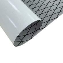 240*60cm Diamond Boat Flooring EVA Foam Deck Marine Mat Non-Slip Self-Adhesive Sheet Motorboat Kayak Jet Ski Garden Swimming - Gray and Black - View 5