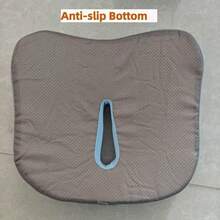 1pc Ergonomic Seat Cushion For Office Chair, Car Seat & Desk - Durable Polyester Cover, Washable, All-Season Comfort - Ideal For Long Hours Of Sitting, Office Chair Cushion