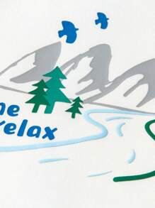 mini bala Artist Collab 女童夹克 + 裤子套装 2025 拼色款