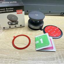 Base rotante a 360 gradi, supporto per telefono auto con ventosa a vuoto e magnete, compatibile con e Android, regalo per compleanni, famiglia e amici, accessori auto