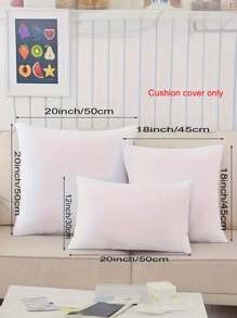 2/4/6 buc. Inserții de pernă pătrată, albă, moale, stil clasic, ușoare, lavabile la mașină, set de huse de pernă de lux, solid, neted, contemporan, ascuns, cu fermoar, fețe de pernă de calitate superioară pentru canapea, sufragerie, dormitor, perne decorative, 4 dimensiuni, (fără miez de pernă)