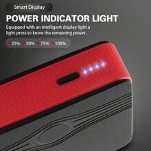 Portable Car Jump Starter Emergency Power Bank - 12V Battery Booster Charger For 5.0L Gasoline And 3.0L  Engines - With Flashlight - For Cars, Motorcycles, SUVs - Safely Jump-Start A Dead Battery In Seconds, Cargador De Bateria De Carro