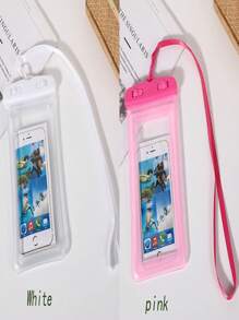 2/1个通用防水手机袋，带触摸屏密封的防水手机干袋，适合游泳，兼容15/14/13 Pro Max Plus及以上机型，适用于游泳、潜水、漂流和其他水上运动，秋冬季室内游泳必备，旅行必备，度假必备运动包，适合运动、健身、锻炼、旅行、度假，男女通用，游泳包，防水包，沙滩包 - 彩色 - 查看 20