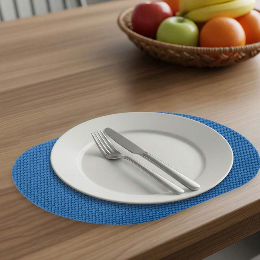 Tablecloths - Blue / Net - View 1