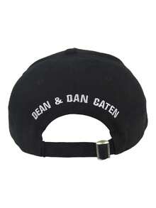 男女款字母卡车司机帽复古嘻哈棒球帽老爹帽 - 黑色 - 查看 4