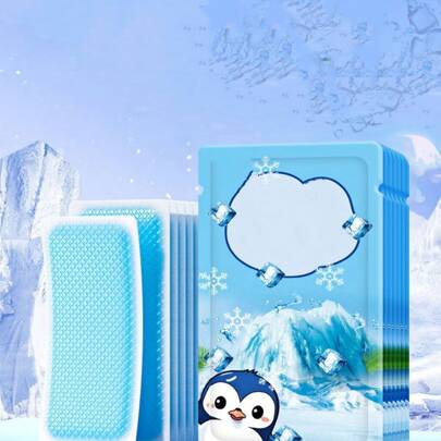 8-Hour Cooling Stickers, Student Military Training Heatstroke Prevention Cool Stickers, Outdoor Sports Physical Cooling