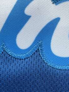Men's 17 Blue Baseball Jersey Casual Short Sleeved Embroidered And Stitching V-Neck Button T-Shirt Party Sports Top - Màu xanh lam - Xem 3