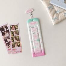 相片卡夹，PVC相片卡夹形透明卡套学生校园卡访问袋，学校用品，返校 - 彩色 - 查看 16