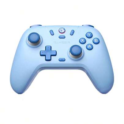 GAMESIR Controlador para juegos T4 Nova Lite Tri-Mode, joystick sin zona muerta, giroscopio de 6 ejes, gatillo lineal, conexión secundaria 2.4G/Bluetooth/cableado, compatible con Switch/Steam/Android/iOS, azul
