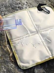 1pc Outdoor Camping Foldable Portable Seat Cushion, Park Lawn Moisture-Proof Mat, Hiking Trekking Ground Mat, Chair Pad, Picnic Mat