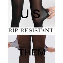 Unbelievable Durability Tights Rip Resistant Pantyhose Control Top 40D Semi Sheer Tights For Women Medias Mujer