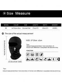 1 件男女通用儿童纯色巴拉克拉法帽，适合日常使用、徒步旅行、骑自行车、骑摩托车 - 彩色 - 查看 5