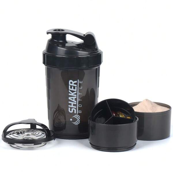 Plastik-shaker-becher Für Proteinpulver, Smoothies, Sport-wasserflasche Zum Laufen Und Fitness