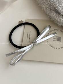 2pcs Women's Blue Bow Denim Effect Elegant Fashion Daily Wear Hair Clips Claw Clips Hair Claws Hair Barrettes, School Stuff, College, Bows, Cute, Hair Accerssories