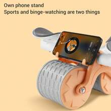 Elbow Ab Roller Wheel Abdominal Core Strength Automatic Machine Knee Wheel Mat Gym