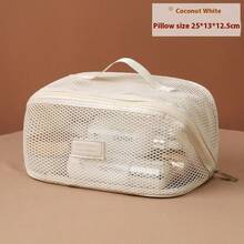 Uma bolsa de higiene pessoal multifuncional, de alta capacidade e de alta qualidade, portátil, com compartimentos separados para viagens