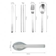 Stainless Steel Kitchen Utensils Accessories - Grey - View 6
