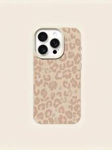 Cheetah, Leopard Print High-Quality TPU Full-Coverage Anti-Drop Phone Protective Case With Pink & Yellow Leopard Print Pattern, Compatible With Iphone 16, 15, 14, 13, 12, 11 Pro Max - Multicolor - View 5