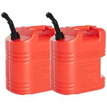 5-Gallon Multi-Application Liquid Storage Unit With View Stripe, Locking Nozzle & Reinforced Base