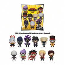 Crunchyroll 1 PIEZA Llavero de la serie 6 con figura de anime de misterio de bolsa ciega con licencia oficial, figura anime miniatura adorable y aleatoria, mercancía de dibujos animados linda, estatuilla coleccionable con sorpresa como regalo, decoración de regreso a la escuela