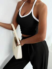 Casual Sexy Versatile Ribbed Camisole, Spring/Summer