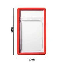 TOOUEE 3 Pcs Silicone Bumper Guard For PSA Graded Cards ONLY | PSA Slab Protector |Shield Your Slabs! | Ultimate Edge Protector Bumper | Exact Fit Snap Tight Protection | Shock Absorption | Drop-Proof Protect & Show Off Your Collection (Black) ﻿ - Multicolor - View 7