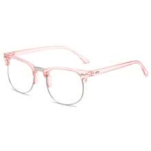 1pc Square Half Frame Personalized Fashion Glasses Casual Shades Accessories - Multicolor - View 4