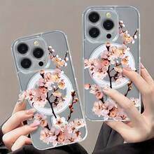 Compatible con phone 16 Pro, 15/14 Plus, 13/12/11 Pro. Nueva funda magnética transparente de acrílico con diseño clásico y resistente. Funda de alta calidad para hombres y mujeres. - Colores mixtos 1 - Ver 4