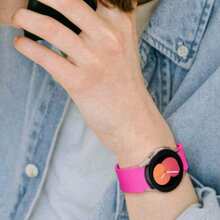 透气柔软硅胶运动表带兼容三星 Galaxy Watch 6/5/4 40mm 44mm/5 Pro 45mm/Galaxy Active 2/Galaxy Watch 3/Watch 4 Classic 42mm 46mm Watch 6 47mm 43mm，20mm 替换表带适用于女士男士兼容华为 Honor Garmin Amazfit 表带