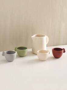 Children's Tea Sets And Kitchen Accessories, Suitable For Children Aged 3, 4, 5 And Above, Plastic Pretend Role-Playing Kitchen Toys, Tea Cups, Game Plates, Tableware Sets, Children's Gifts, Baby Coffee Machine Toys, Wooden Products, Coffee Machine Kitchen Set Models, Children's Game Simulation, Coffee Cake Pretend Toys - Bộ ấm trà - Xem 11