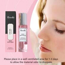 Roxelis Charming Peony Roll-On Perfume, Elegant Fragrance Long-Lasting Floral Scent Rolls On Skin