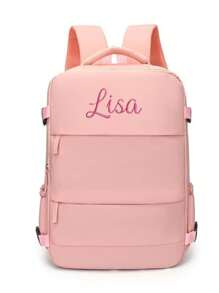 Embroidered Custom Men's And Women's Backpacks With Large Capacity, Multifunctional Dry And Wet Classification, Waterproof Mommy Backpack For Short Distance Business Trips, Fashionable Large Capacity Leisure Backpack, Travel Backpack, Laptop Backpack, Portable Travel Backpack, Dry And Wet Separation Insulation Travel Bag, Women's Large Capacity, Lightweight And Multi-Purpose Travel Luggage Backpack