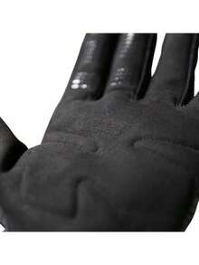 Fox Racing Dirtpaw - Guantes de Carreras para Hombre.Guantes de ciclismo, cross country, descenso, bicicleta de montaña, guantes de bicicleta de montaña, 1 par de guantes antideslizantes de dedos largos con absorción de impactos, transpirables, protección solar, montañismo, camping, ciclismo, bicicleta eléctrica, pantalla táctil, adecuados para ciclismo, motocicleta, esquí, guantes negros de invierno, manos cálidas - Negro - Ver 4