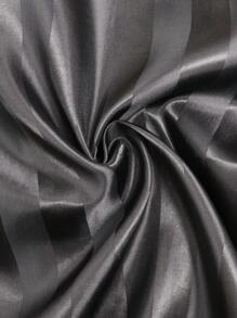 青少年女孩条纹长袖和裤子两件套睡衣套装 - 彩色 - 查看 7