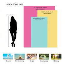1 Stück Cartoon weicher rosa Strandtuch für Damen und Herren, geeignet für Outdoor, Strand, Fitness, Reisen, Sport, Sommerbaden, perfektes Sommer Party/Urlaubsgeschenk, Muss-have für Sommer Reise Strandutensilien