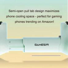 GAMESIR X5 Lite Gaming Controller | Hall Effect Joystick 0 Dead Zone | Silicone Button Zero Latency | Type-C Fast Charge | Ergonomic Anti-Slip | Professional-Level Experience Points Sakura Pink Single Controller - Sakura Pink Single Handle - View 5