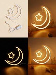 1 Miếng Đàn tăng dung Lá thư Đèn LED Neon Trang trí tường Đèn ngủ Đối với Nhà  Phòng ngủ , Ngày lễ Lễ cưới Buổi tiệc Đồ trang trí - trắng - Xem 9