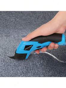 Tijeras eléctricas de precisión para telas - recargables por USB, cortador de mano multiusos adecuado para ropa, cartón, alfombras y piel sintética - Multicolor - Ver 5
