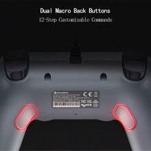 GAMESIR T3 Lite 輕量有線手柄 74g雲綢握感·即插即玩 雙頻細膩震動 1.8m長線自由伸展 智能適配PC/Switch/PS/手機 白色 - 白色 - 查看 3