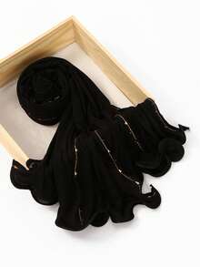 1pc Rhinestone Embellished Headband, Fashion Scarf Suitable For Daily Commute For Dress - Hot Diamond Solid Color - View 19