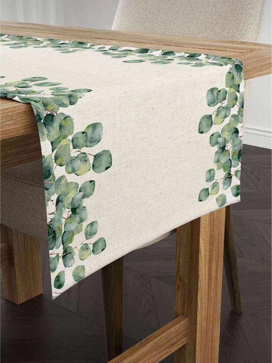 Made In Turkey - Elegant Table Runner 40x140 Cm – Modern Dining Table Decoration - Beige - View 1