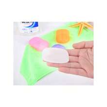 1PCS, Instant Soap Paper, Disposable Soap Tablet, Boxed Soap Paper, Outdoor Travel Home Office, Boxed, Portable, - Random Color Random Color - View 6