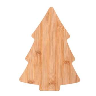 1pc Bamboo Cutting Board, Cheese Board, Christmas Tree Tray, Christmas Decor, Christmas Gift