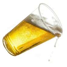 Copo Descartável 300ml Chopp Pp Liso C/ 200 Unidades - Transparente - Visão 6