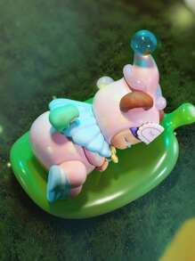 1pc Or More Cute Anime Character PVC Figure Model, Blind Box/Blind Bag, Animal Tea Party Style, Perfect Halloween Gift For Figurine Collectors, Great For Room Decoration