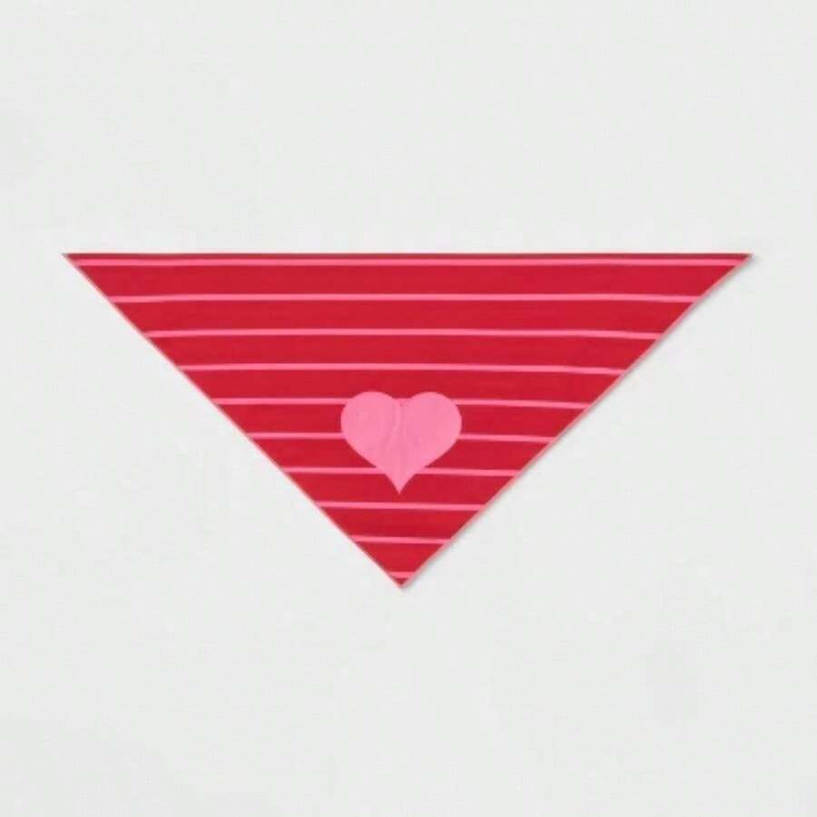 Love Dog Bandana  P Stripe