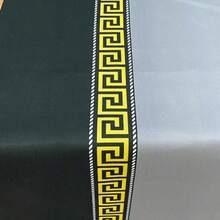 Made In Turkey - Elegant Table Runner 40x140 Cm – Modern Dining Table Decoration - Black - View 2