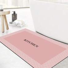 HECHO EN TURQUÍA. Alfombra turca antideslizante con estampado digital Pearl – AL4025. Suave al tacto, lavable y con reverso de fieltro antideslizante. 2 unidades. Moderna alfombra decorativa, ideal para salón, dormitorio, cocina, pasillo o entrada. Disponible en 4 tamaños (50 x 80 + 40 x 60 cm, 50 x 100 + 50 x 60 cm, 50 x 120 + 40 x 80 cm, 50 x 160 + 60 x 100 cm). Secado rápido, muy absorbente, diseño suave y cómodo. Apta para uso en interiores y exteriores.