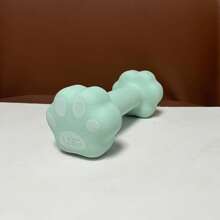 1 件猫爪浸塑哑铃，女士家用健身力量训练器材 - 彩色 - 查看 5